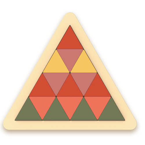 Mosaik Puzzle-Triangle