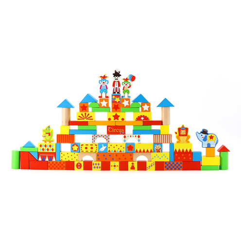 ELW4175    100pcs Circus Block