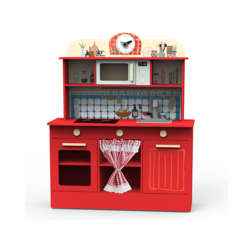 Wooden Kitchen Set